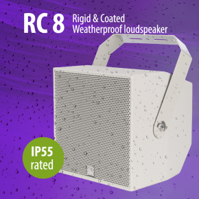 RC 8 – new weatherproof loudspeakers