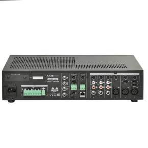 MMA 120X 5 zone mixing amplifers with interchangeable module and zone paging microphone
