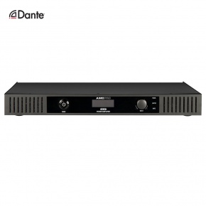 iAC 120 installation amplifier with Dante input interface