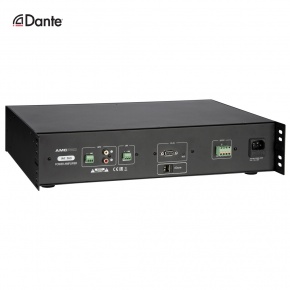 iAC 360 installation amplifier with Dante input interface