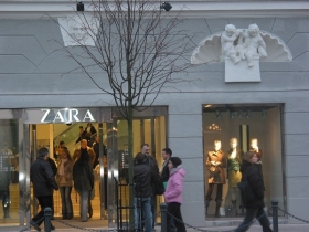 Parduotuvė ZARA