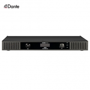 iAC 120 installation amplifier with Dante input interface