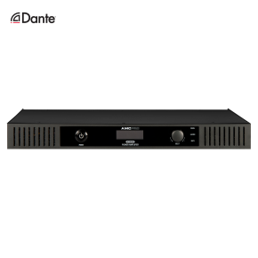 iAC 120 DSP installation amplifier with Dante input interface