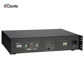 iAC 240 installation amplifier with Dante input interface